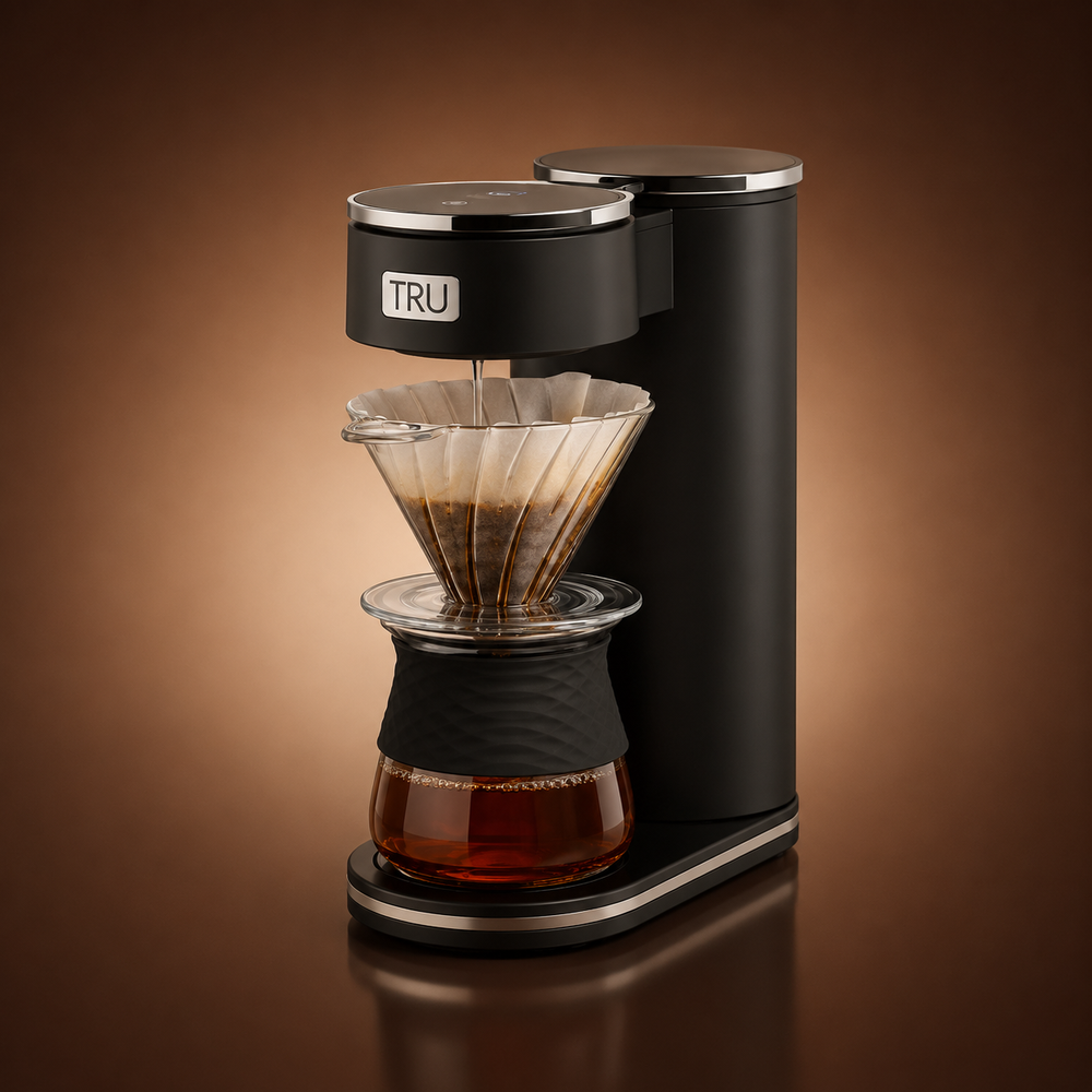 Automatic Pour Over Coffee Maker with Digital Controls