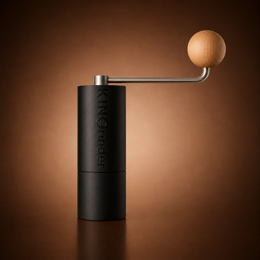 Lightweight Manual Burr Coffee Grinder