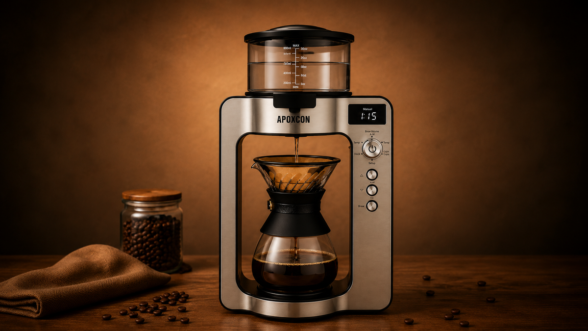 Pour over makers selected for slow, precise brewing