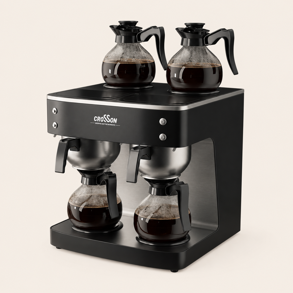12-Cup Commercial Pour Over Coffee Maker