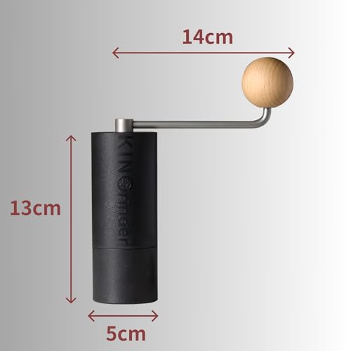 Lightweight Manual Burr Coffee Grinder