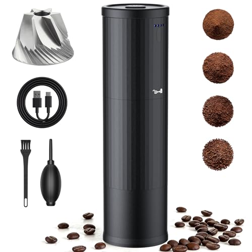 Portable USB Burr Coffee Grinder