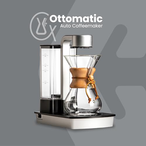 Automatic Pour Over Coffee Maker with Glass Carafe