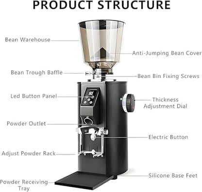 French Press Coffee Grinder for Commercial Brewing