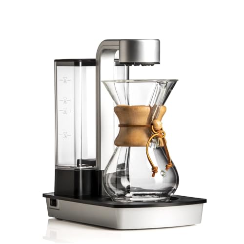 Automatic Pour Over Coffee Maker with Glass Carafe