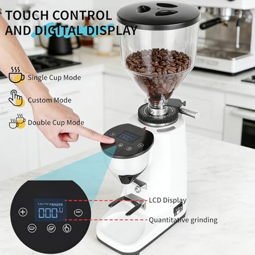 Electric Burr Coffee Grinder with 19 Grind Settings