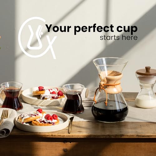 Automatic Pour Over Coffee Maker with Glass Carafe