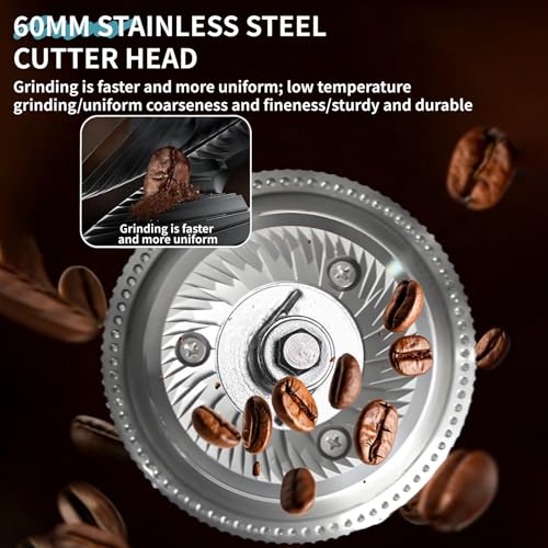 Electric Burr Coffee Grinder with 19 Grind Settings