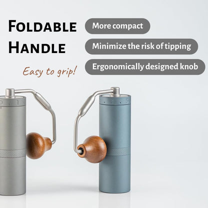 Premium Manual Conical Burr Coffee Grinder