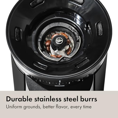 Electric Stainless Steel Burr Coffee Grinder