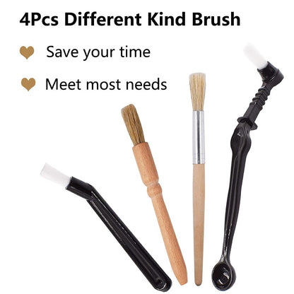 Espresso Machine Brush Cleaning Kit for Grinders