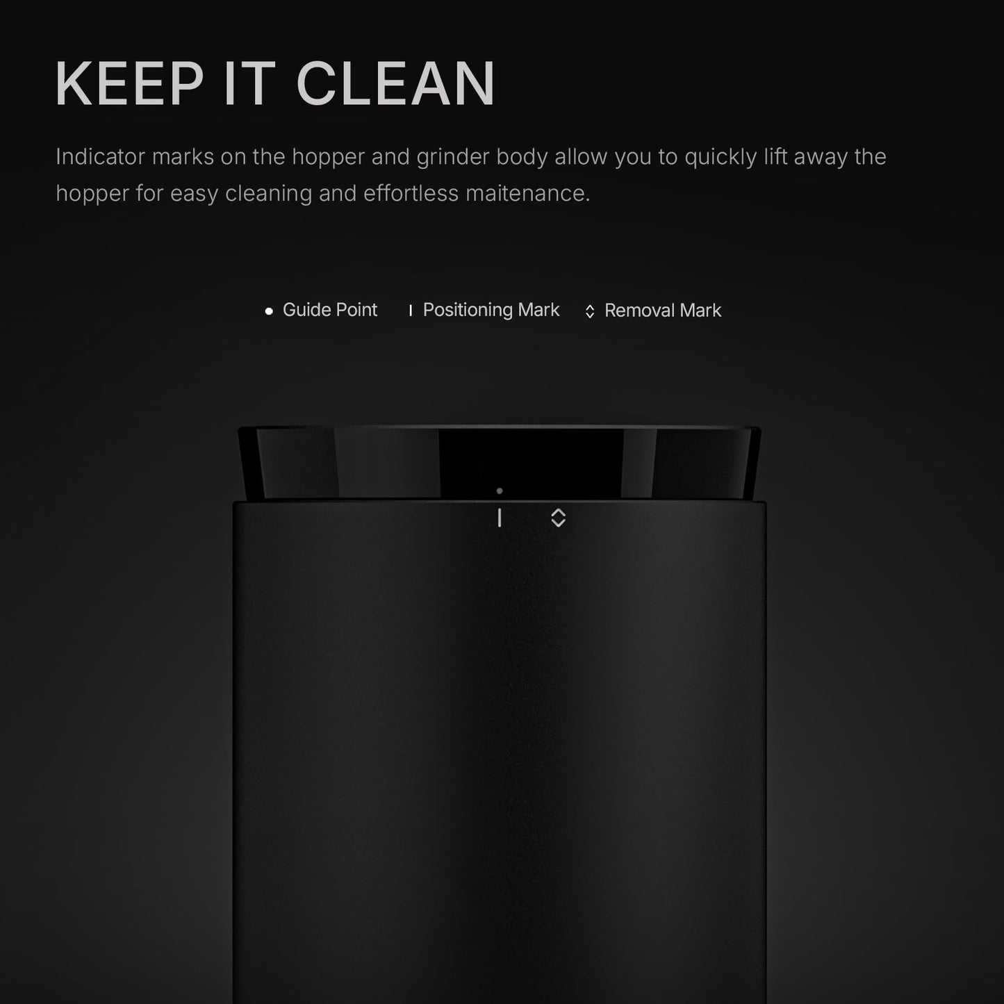 Portable Electric Burr Coffee Grinder