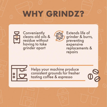 Coffee Grinder Cleaning Tablets 430g Food-Safe Formula