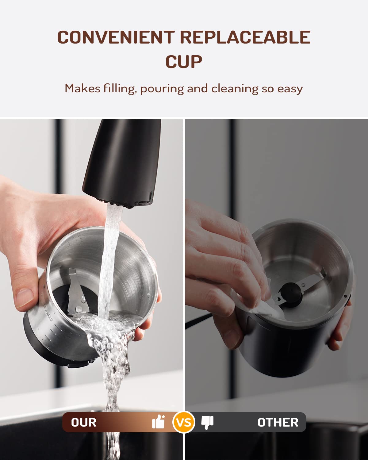 SHARDOR Coffee Grinder Electric Blender