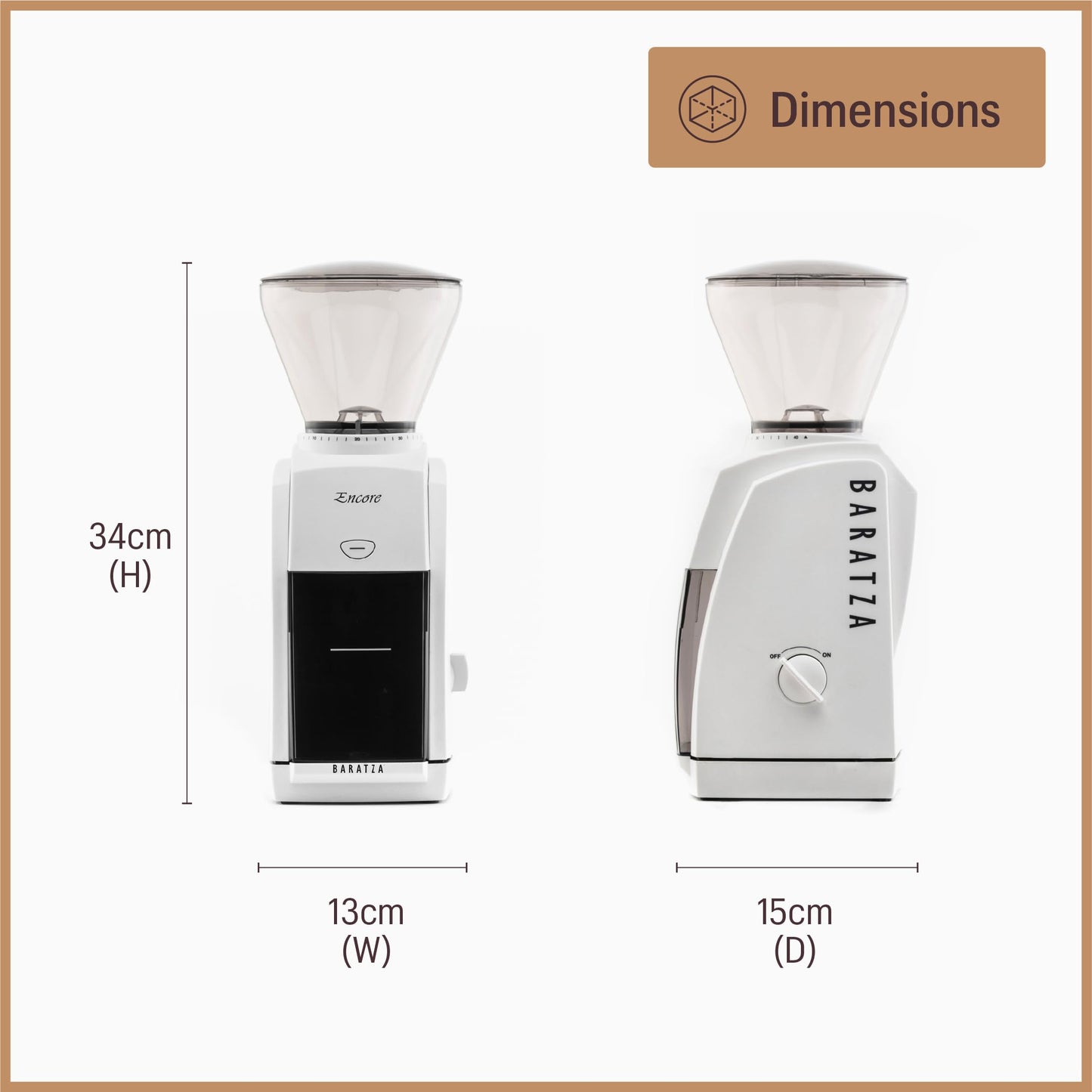 Baratza Encore Conical Burr Coffee Grinder