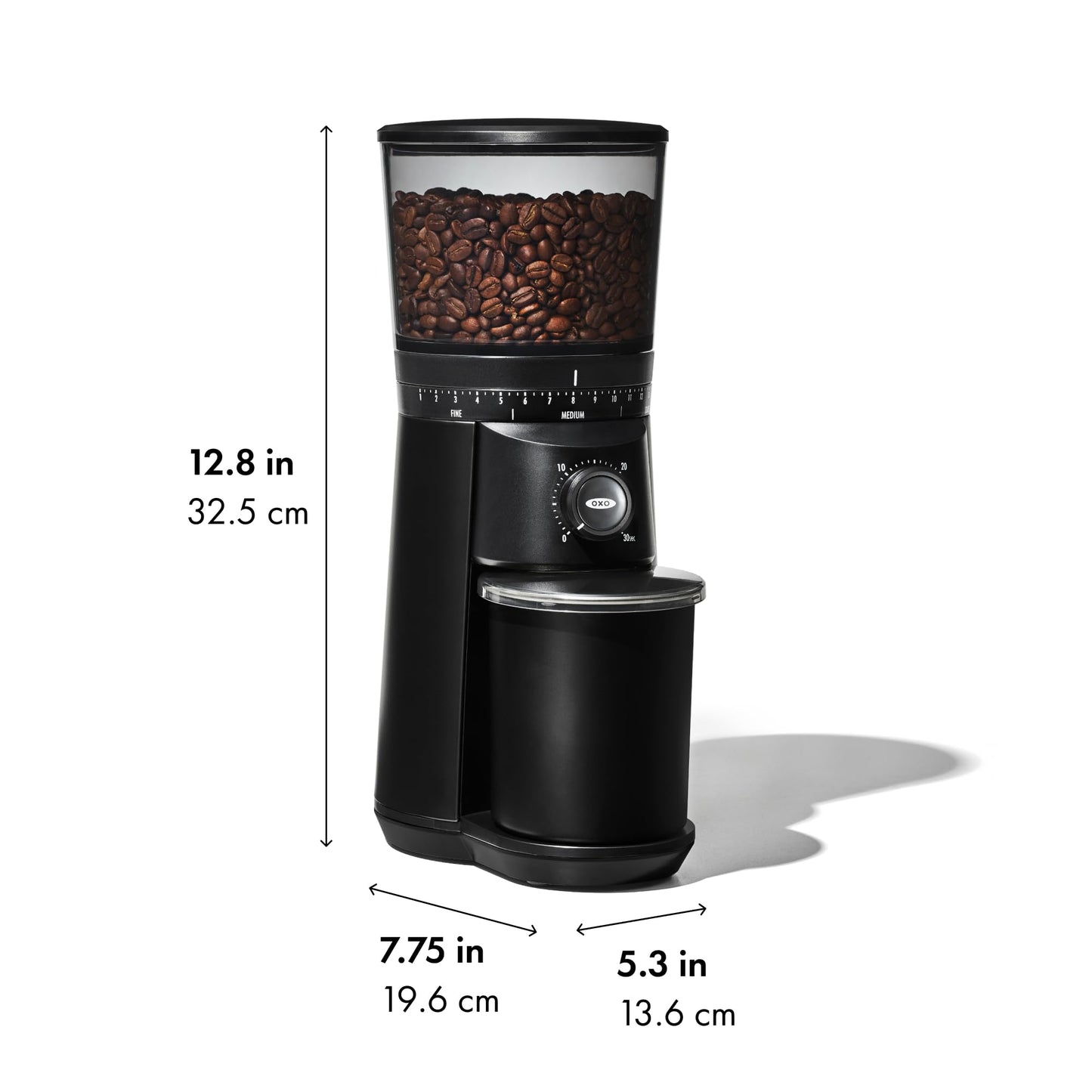 Electric Stainless Steel Burr Coffee Grinder