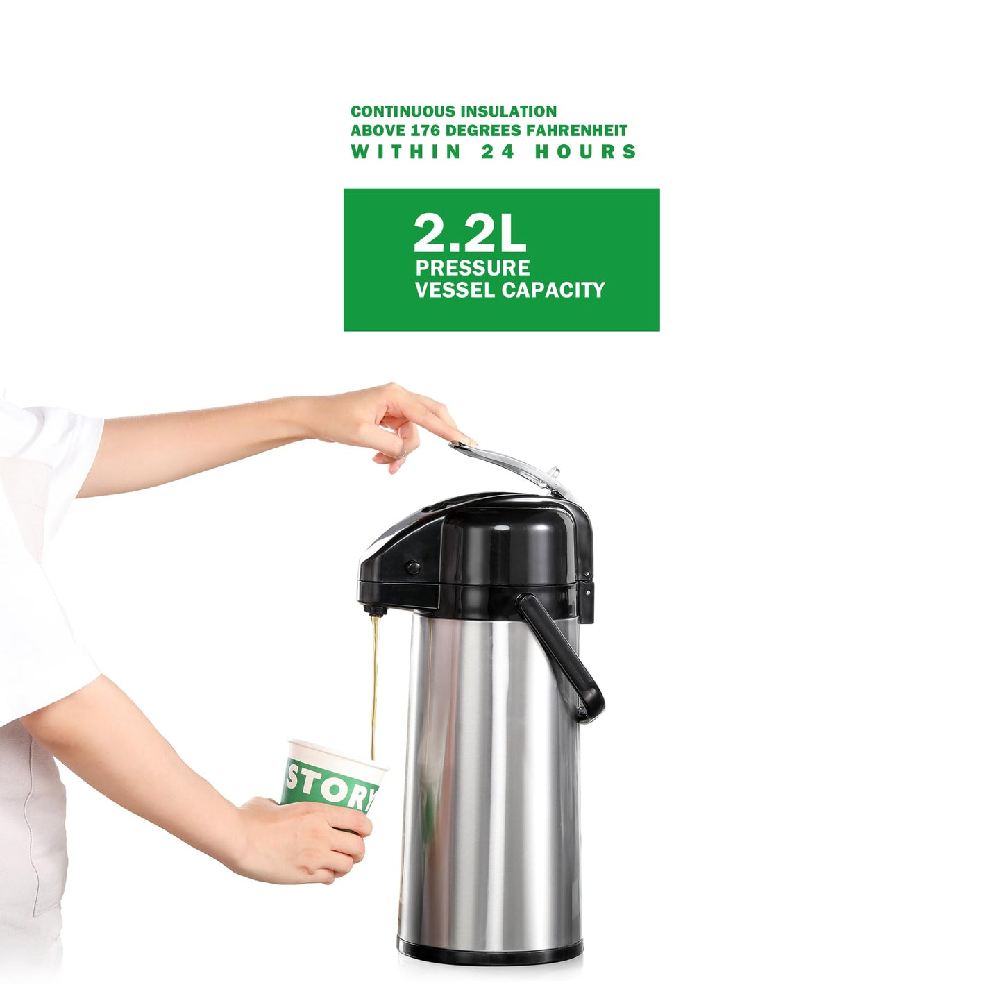 Stainless Steel Airpot Coffee Maker