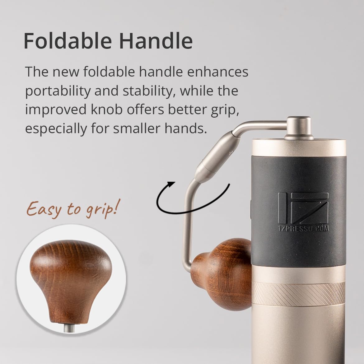 Manual Conical Burr Coffee Grinder
