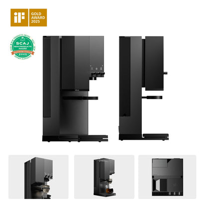 Automatic Drip Coffee Maker with Built-In Grinder