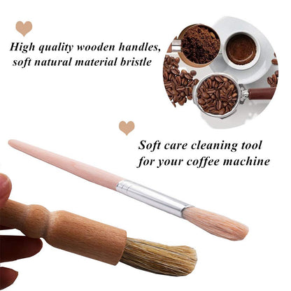Espresso Machine Brush Cleaning Kit for Grinders
