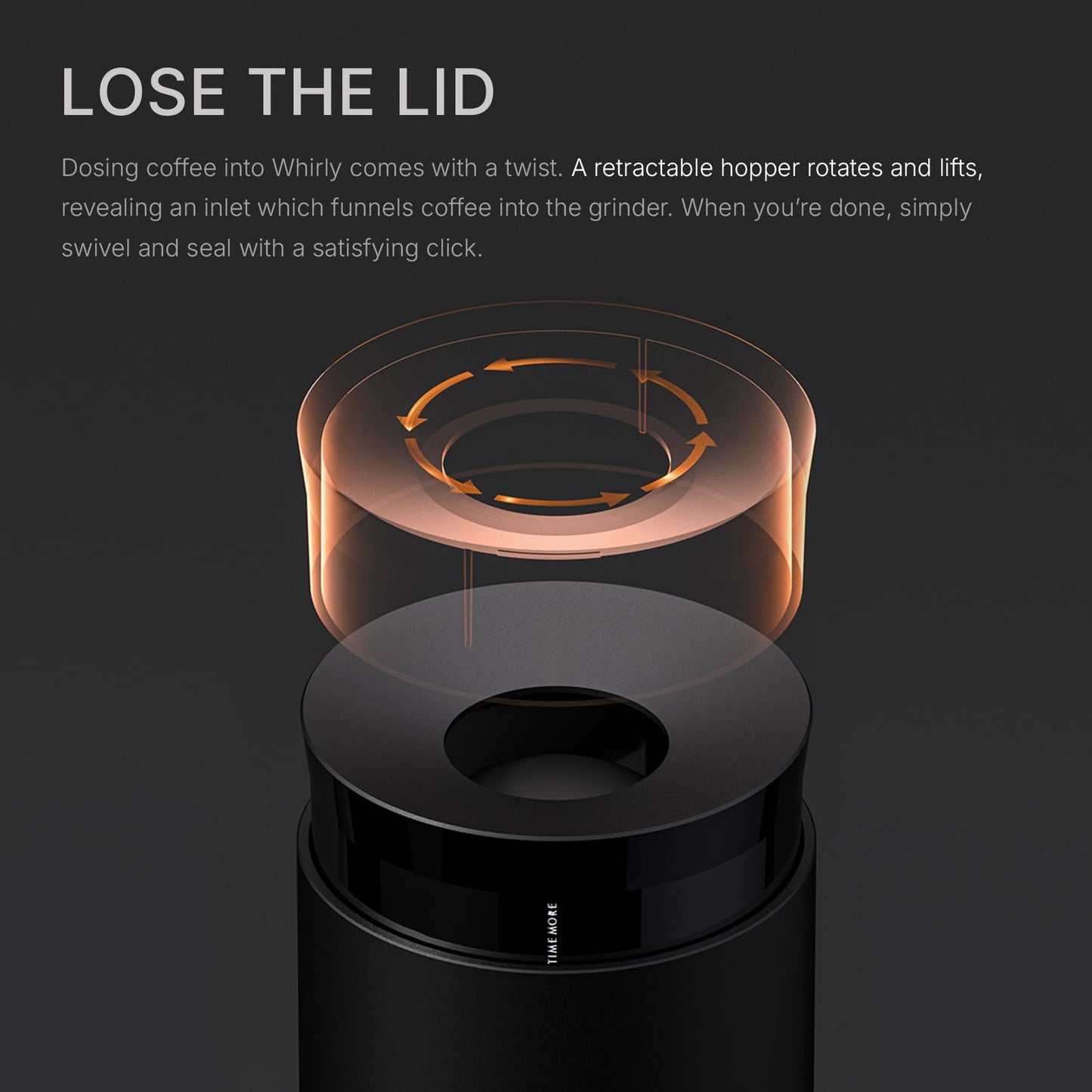 Portable Electric Burr Coffee Grinder