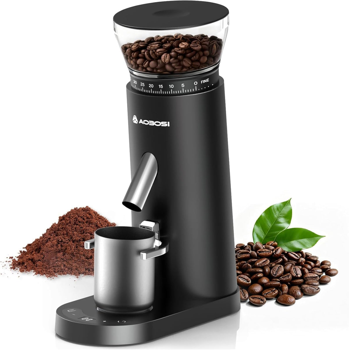 Portable Wireless Burr Coffee Grinder