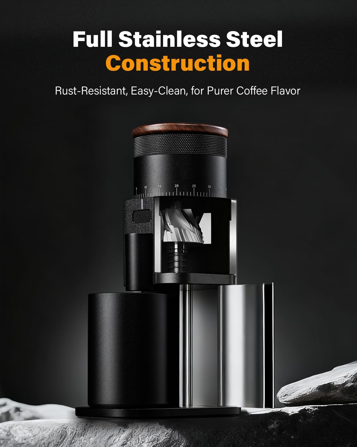 BZ02 Electric Conical Burr Coffee Grinder