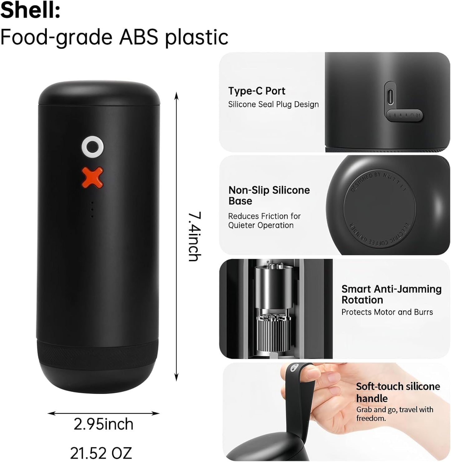 Electric Conical Burr Coffee Grinder