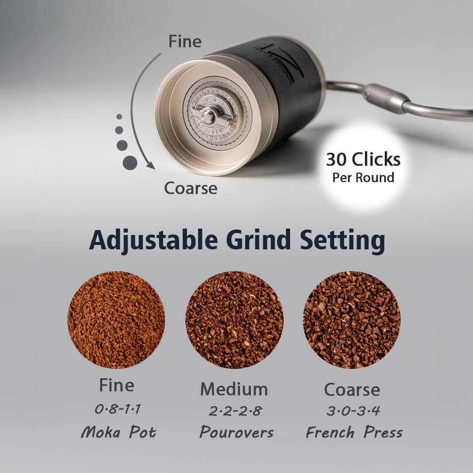 Manual Conical Burr Coffee Grinder