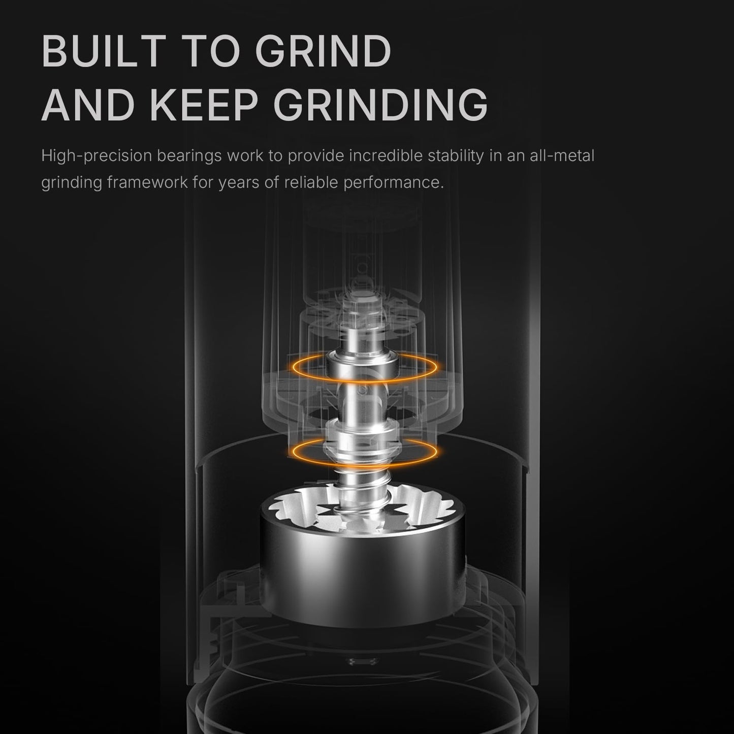 Portable Electric Burr Coffee Grinder