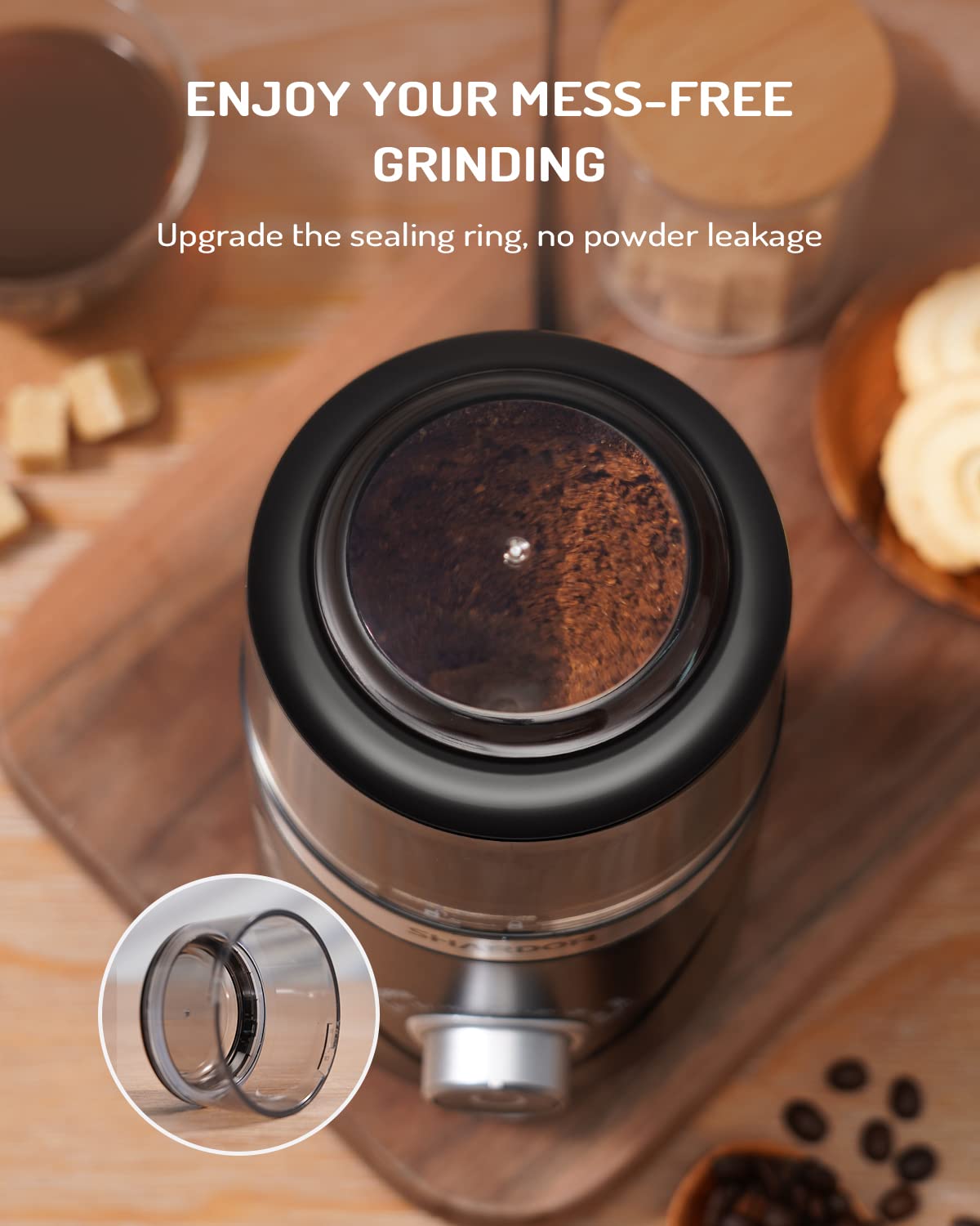 SHARDOR Coffee Grinder Electric Blender