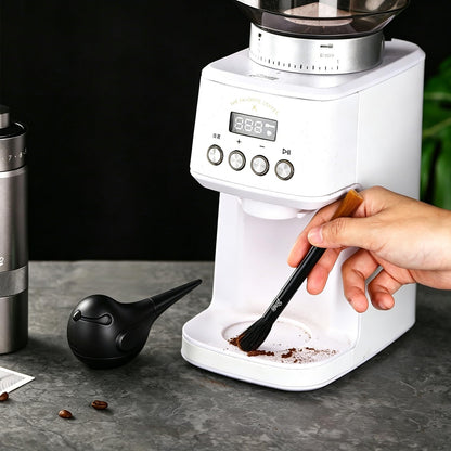 Coffee Grinder Cleaning Kit with Dual Brush & Blower