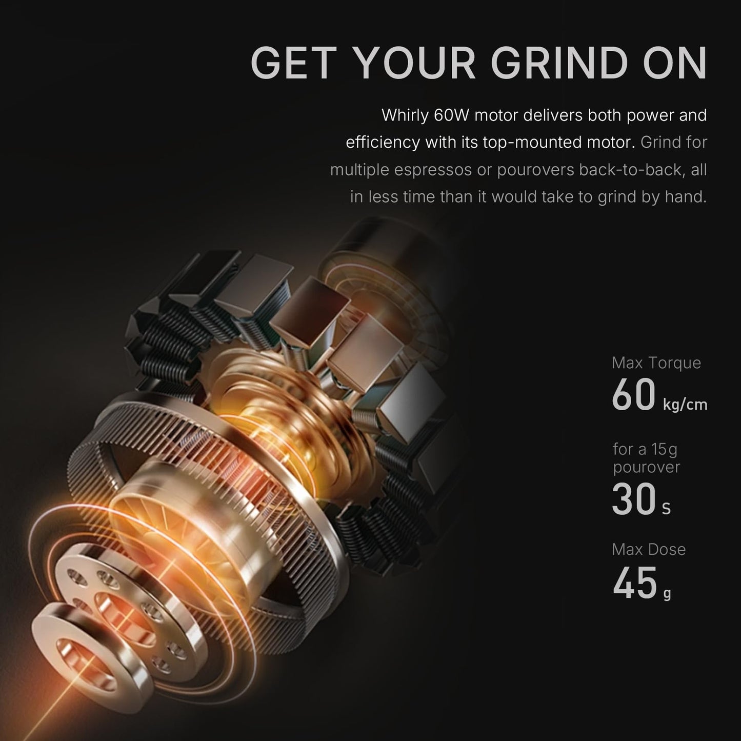 Portable Electric Burr Coffee Grinder