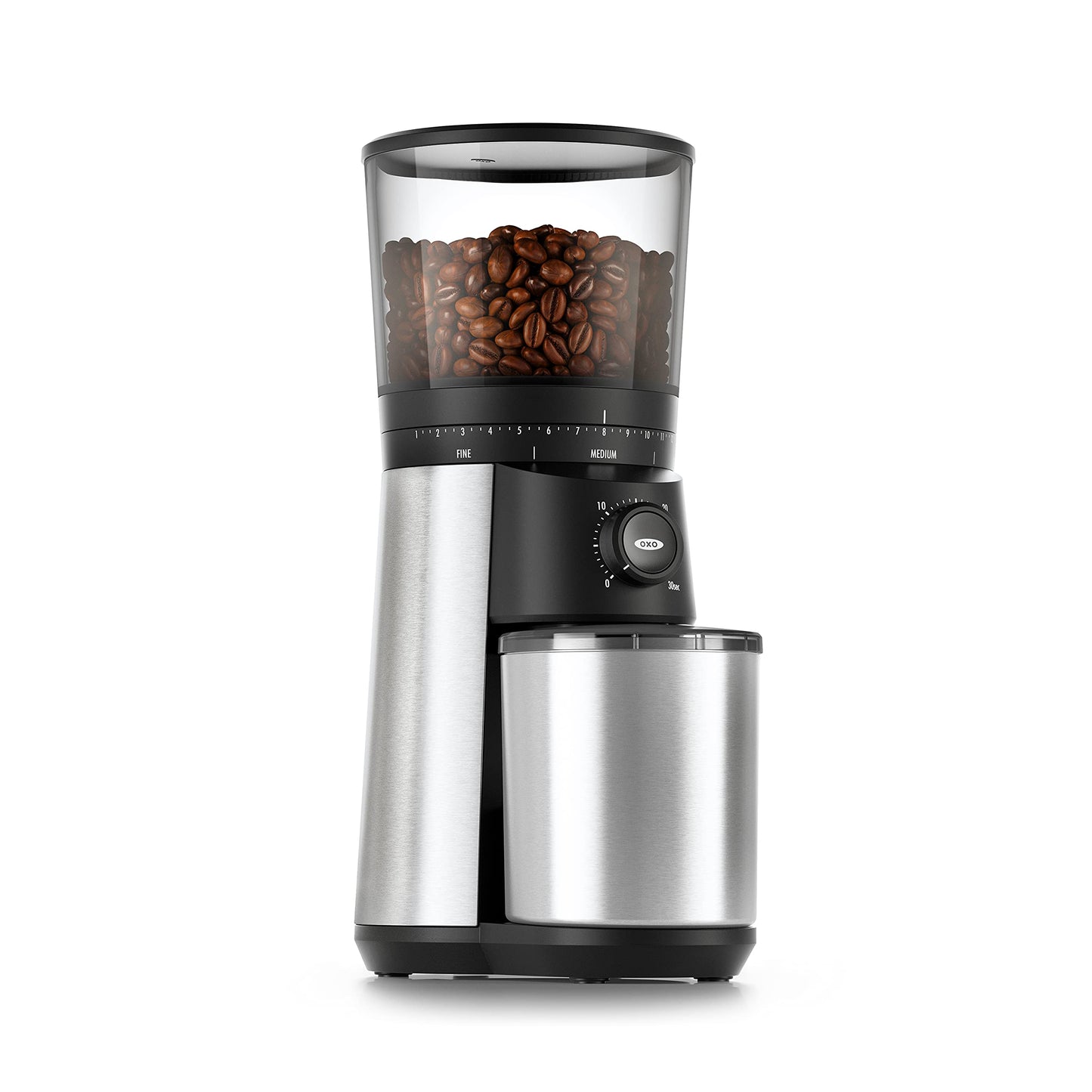 Electric Stainless Steel Burr Coffee Grinder