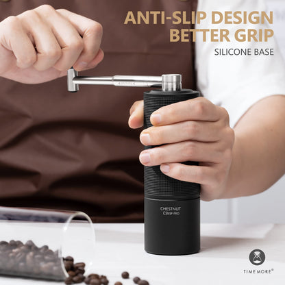 Adjustable Manual Burr Coffee Grinder