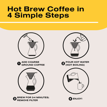 Glass Coffee Press & Milk Frother Set