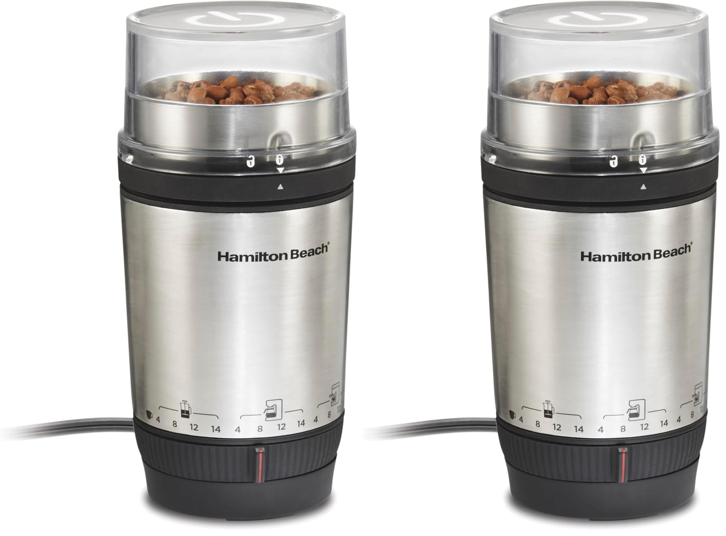 Electric Coffee Grinder with Removable Bowl