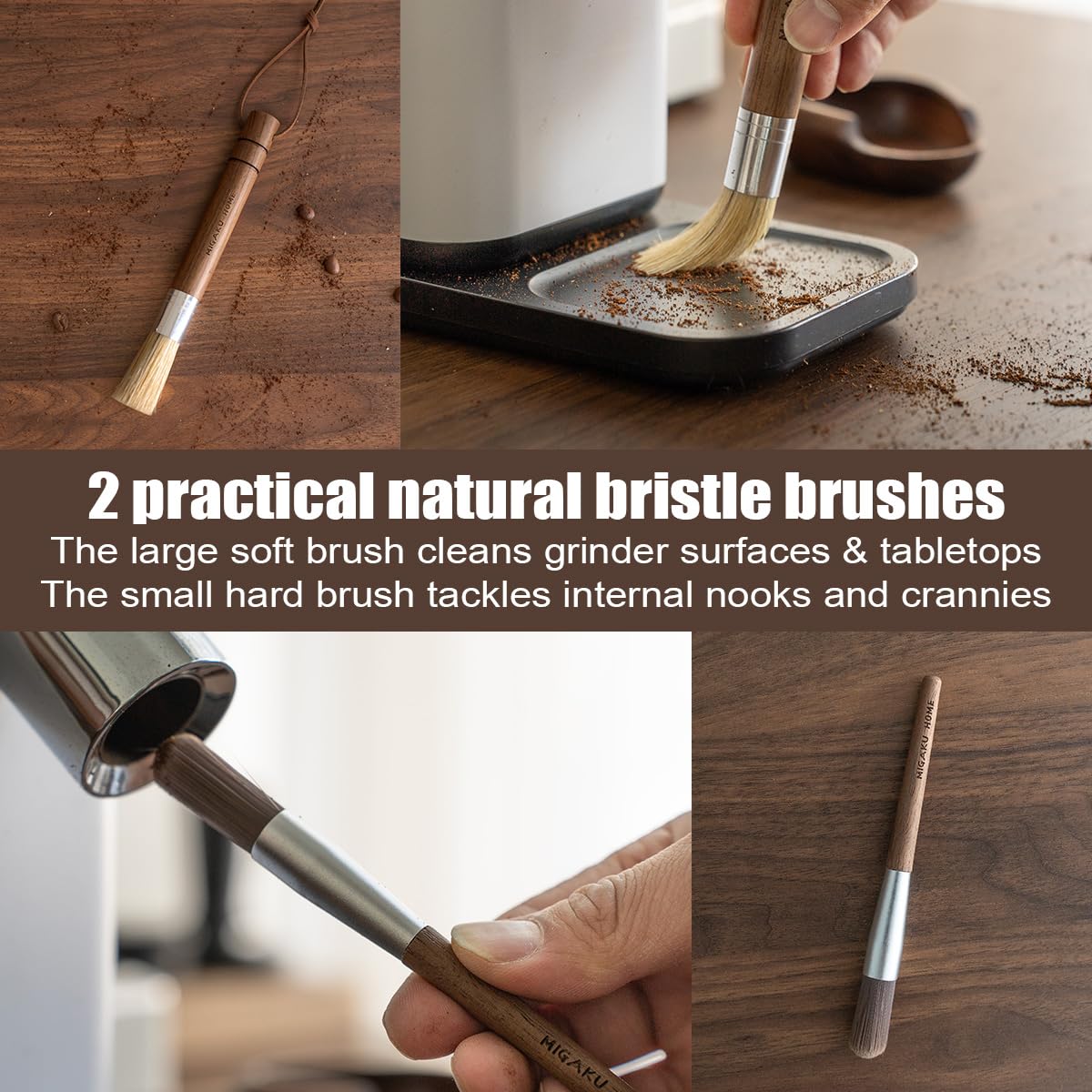 Coffee Grinder Cleaning Kit with Air Blower Set