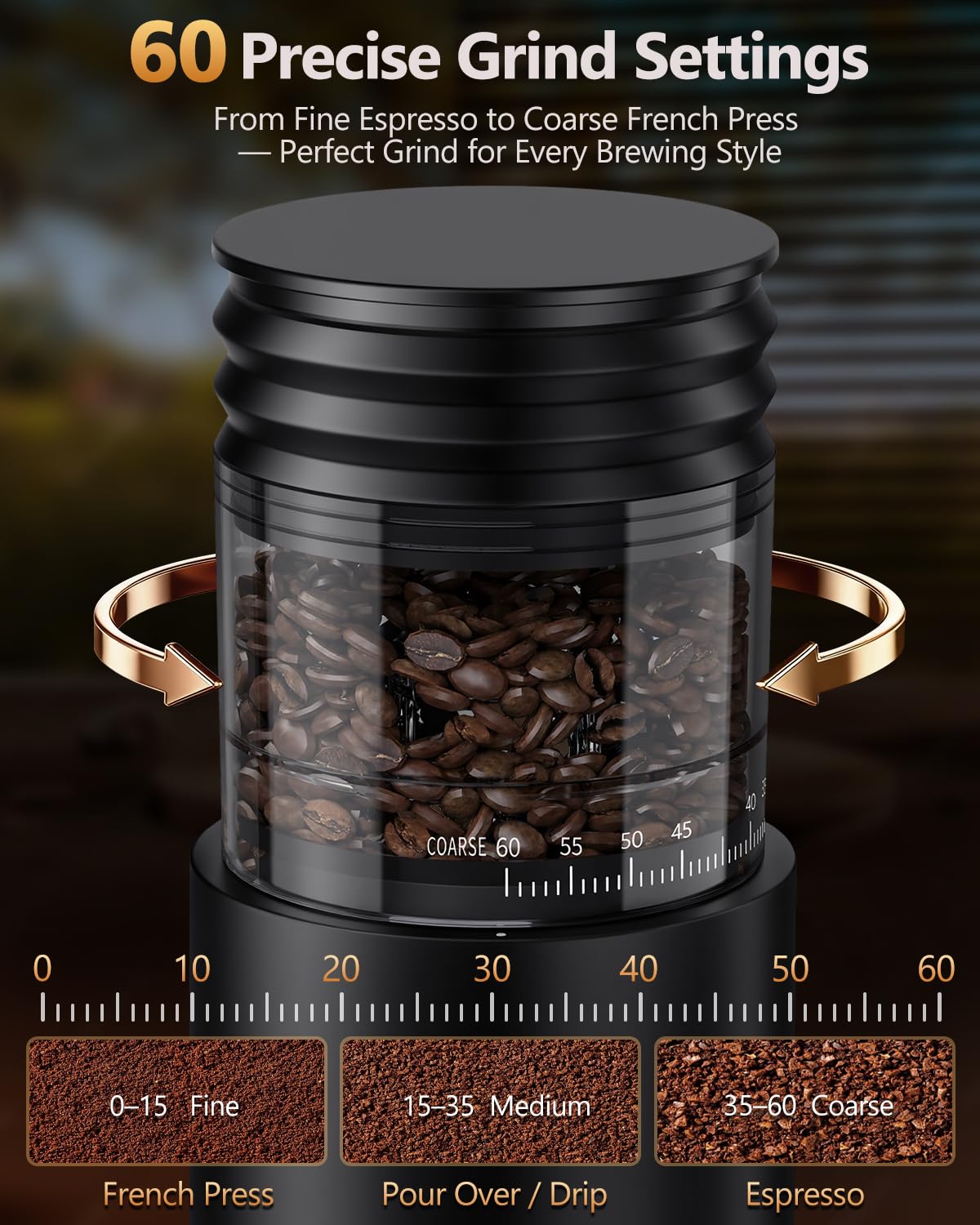 COOL KNIGHT Coffee Grinders