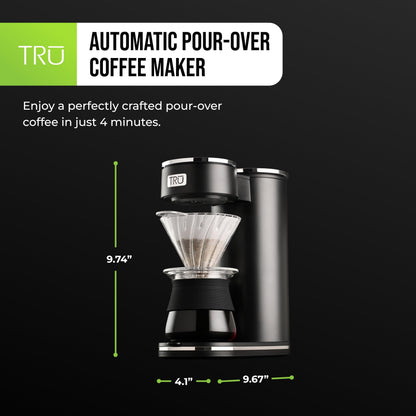 Automatic Pour Over Coffee Maker with Digital Controls