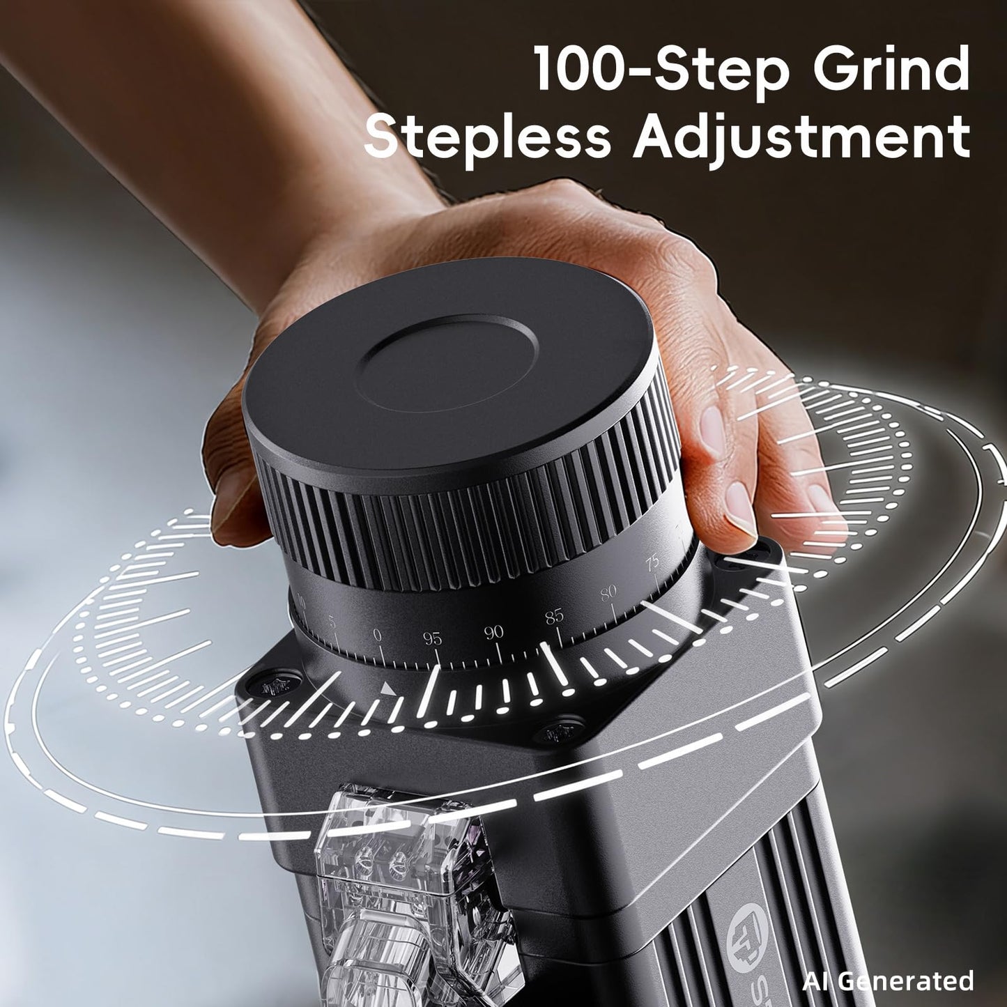 Professional Electric Burr Coffee Grinder
