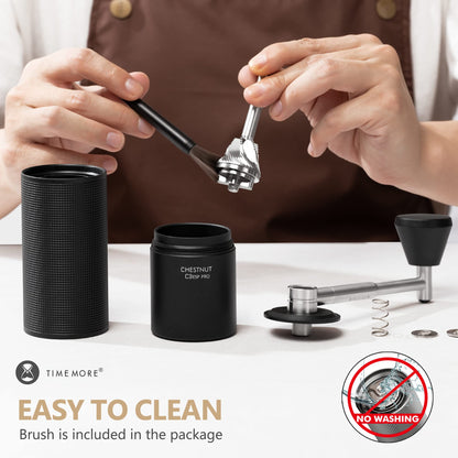 Adjustable Manual Burr Coffee Grinder