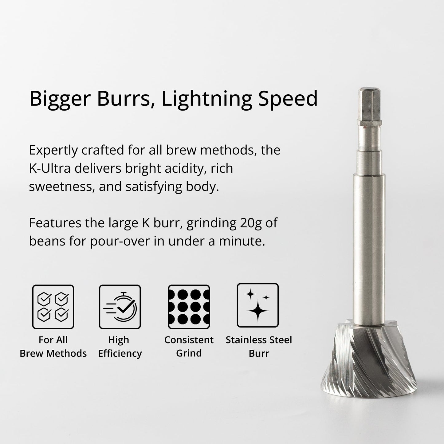 1Zpresso K-Ultra Main manual coffee grinder