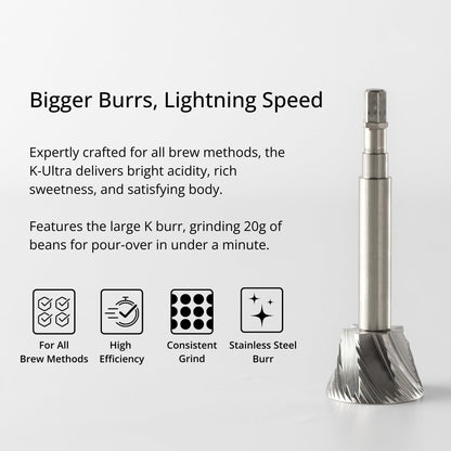 1Zpresso K-Ultra Main manual coffee grinder