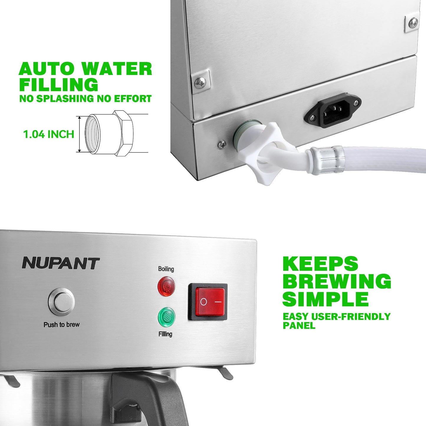 Stainless Steel Airpot Coffee Maker