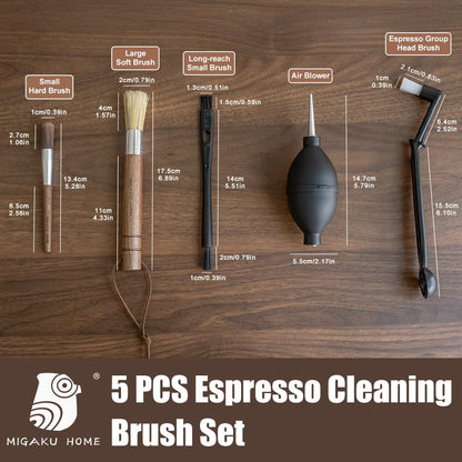Coffee Grinder Cleaning Kit with Air Blower Set