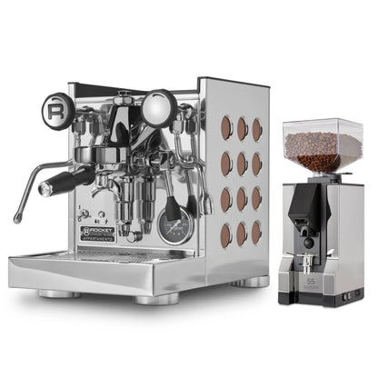 Espresso Machine & Burr Coffee Grinder Bundle