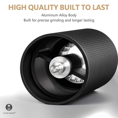 Adjustable Manual Burr Coffee Grinder