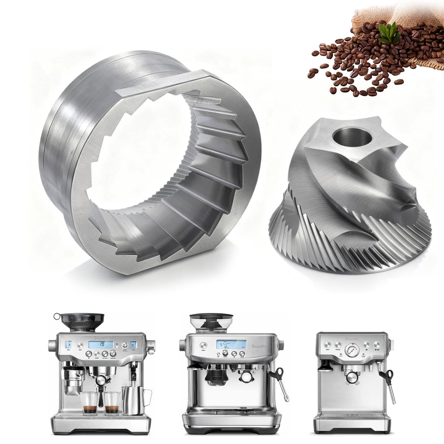 Conical Burr Replacement Set for Espresso Grinders