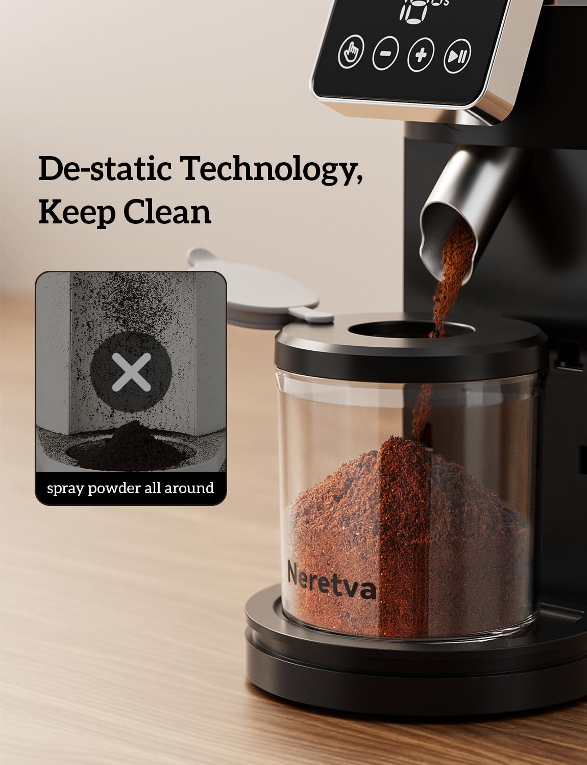 Neretva Burr Coffee Grinder